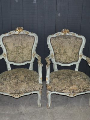 Louis XVI fauteuils ZB018, The Barn Antiek