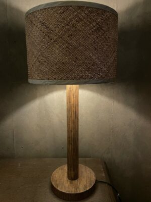 Lamp in bamboe LK021, The Barn Antiek